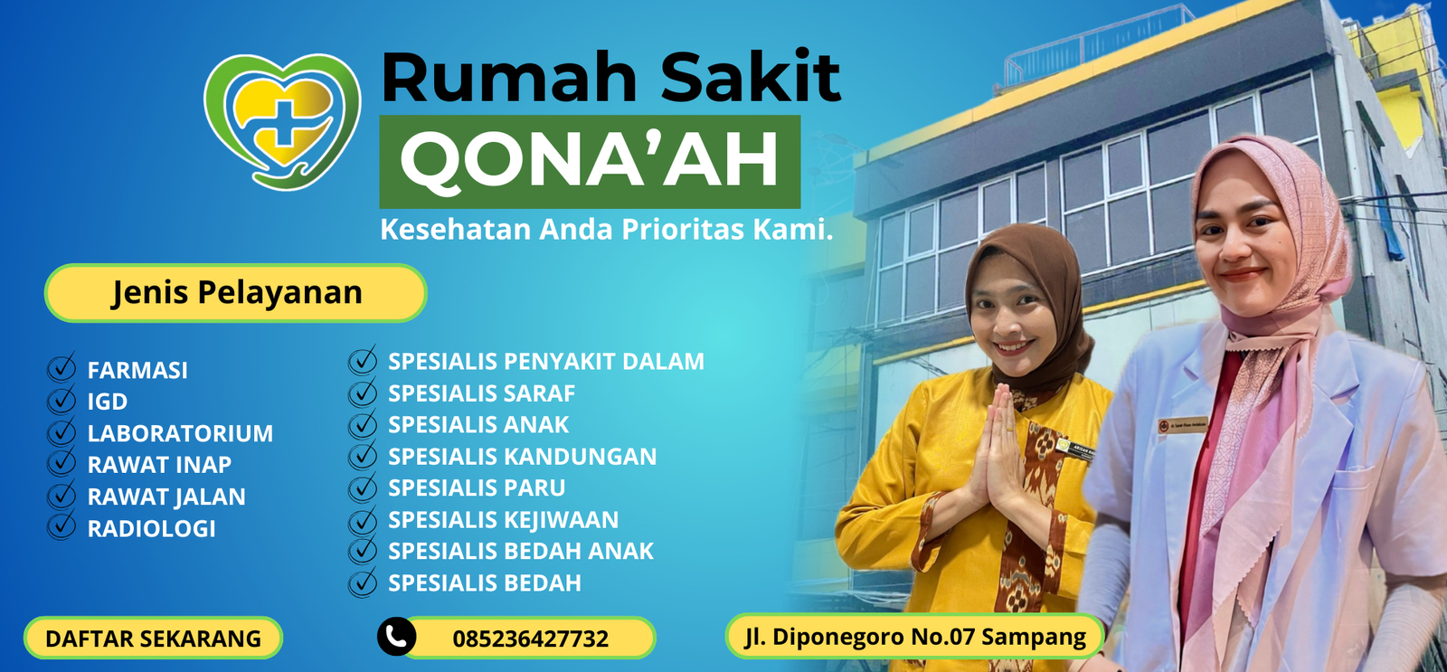 Informasi RS QONA’AHbr